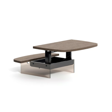 AURELIUS - Height-adjustable square coffee table by Ozzio Italia - view 3